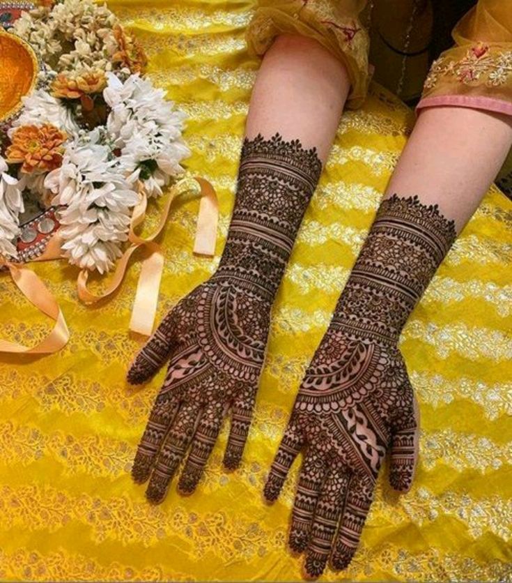 Full Hand Bridal Mehndi -  work by Radhika Singh in Ranchi